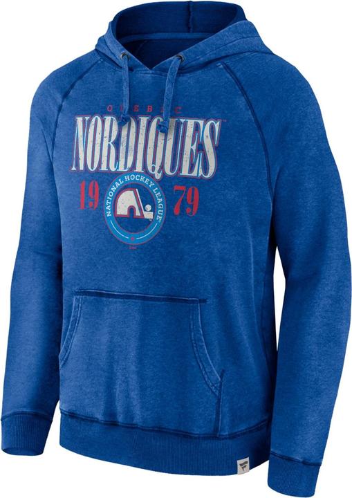 Actual product image Fanatics Quebec Nordiques NHL Heather Frech Terry Hoody - S (S)