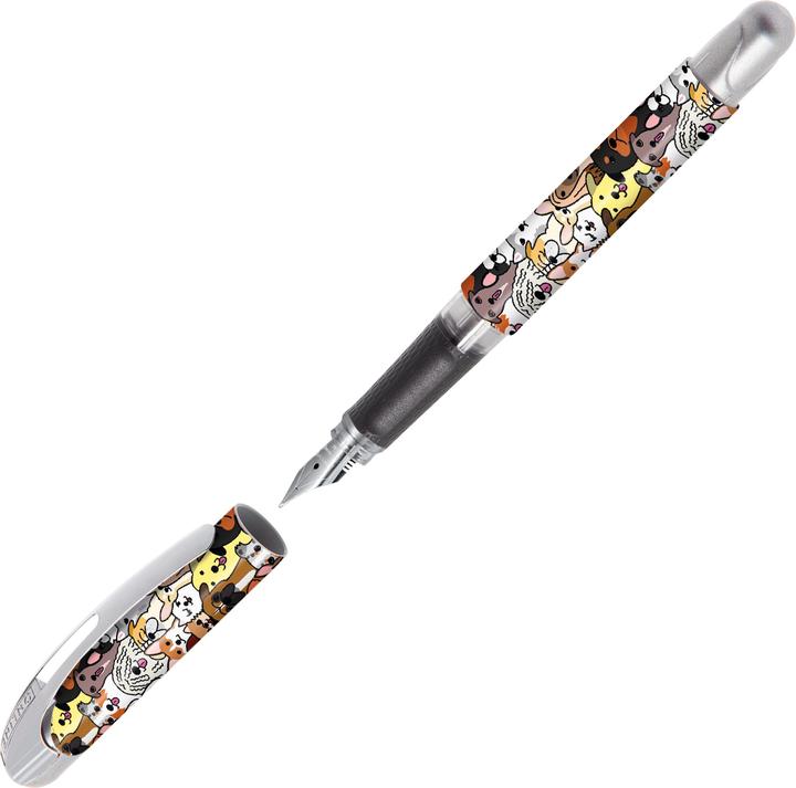 Actual product image Online Fountain pen cartridge M College (Multicolor, 3 x)