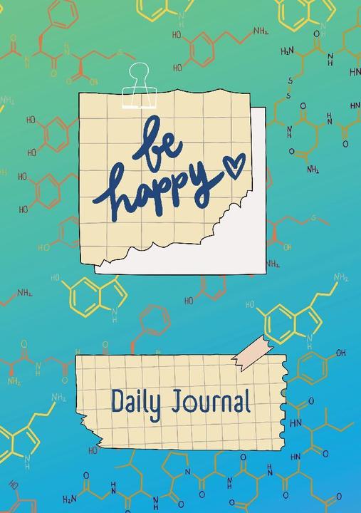 Actual product image JOURNAL - Daily Happy Journal - Be Happy