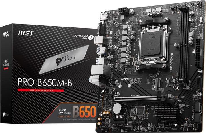 Produktbild MSI PRO B650M-B (AM5, AMD B650, mATX)