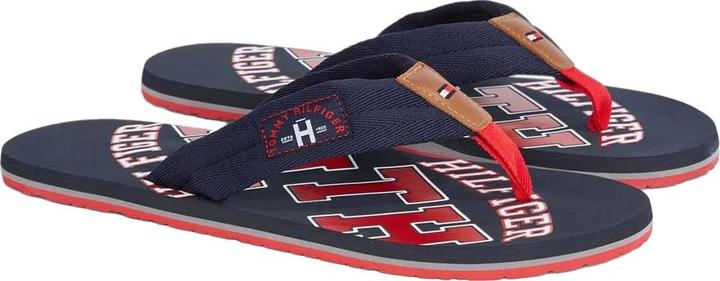 Tommy Hilfiger Mens Essential Beach Flip Flops (44.5)