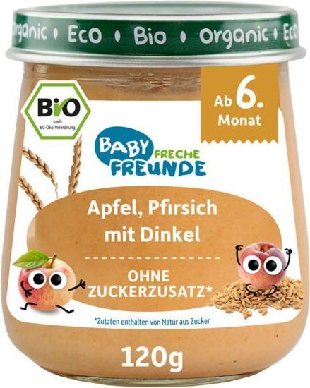 Image du produit Freche Freunde Pêches. Pomme Dink 6M (212 g)
