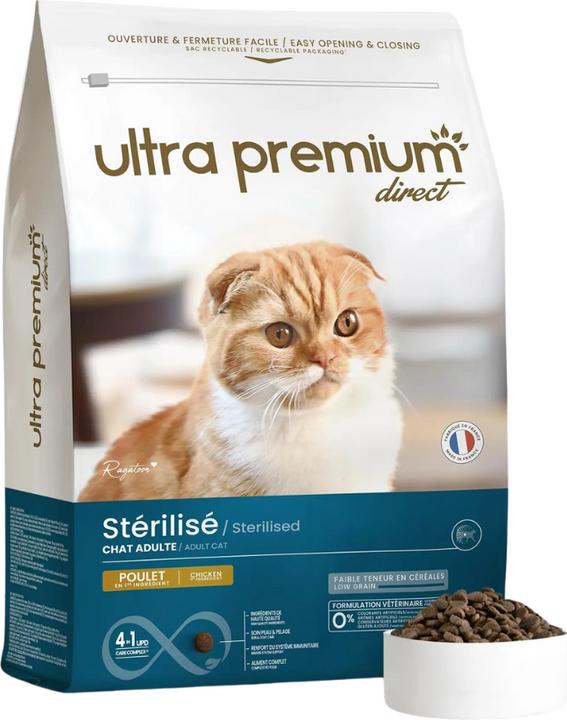 Ultra Premium Direct Sterilised Adult Chicken & Rice (Senior, Adult, 1 Stk., 1000 g)