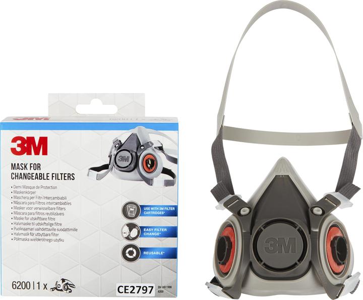 Image du produit 3M Protection respiratoire Demi-masque (1 x)