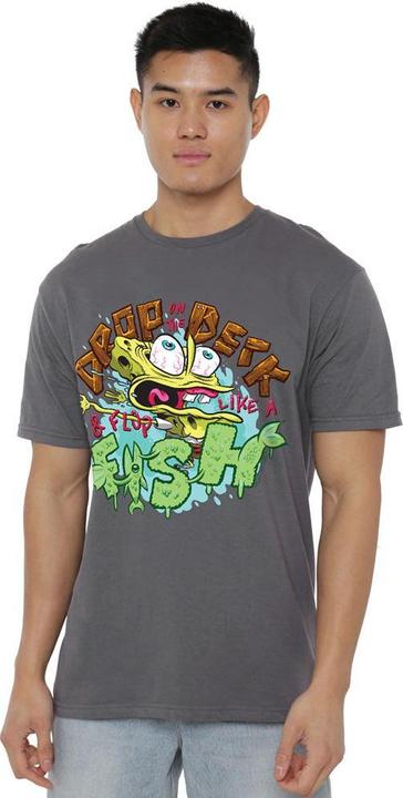 Produktbild Spongebob Squarepants Drop And Flop TShirt (M)