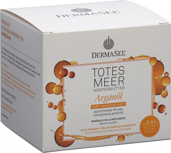 Produktbild DermaSel Körperbutter Arganöl (Body Butter, 200 ml)
