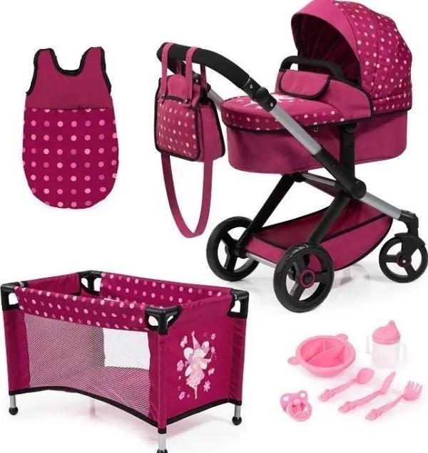 Produktbild Bayer Dolls pram Xeo mega set (17067AB)