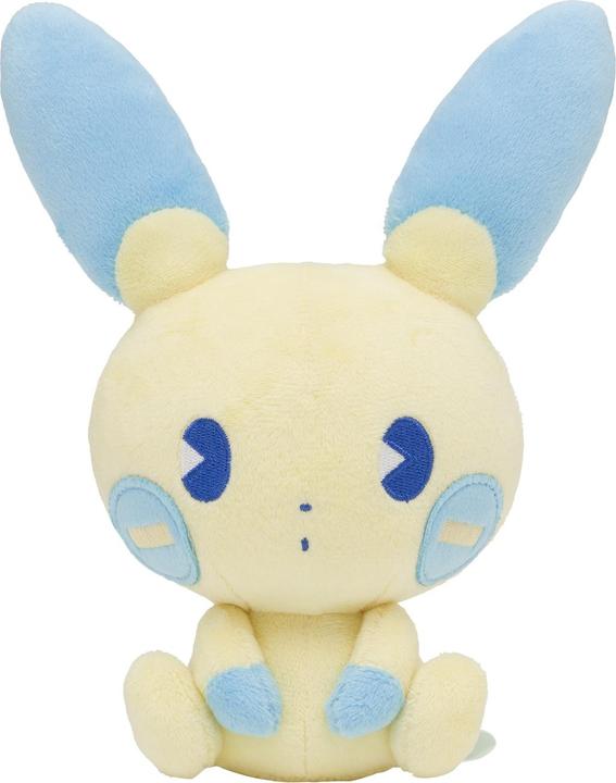 Actual product image Pokémon Centre × Saiko Soda Refresh: Minun Plush - 19 cm (19 cm)