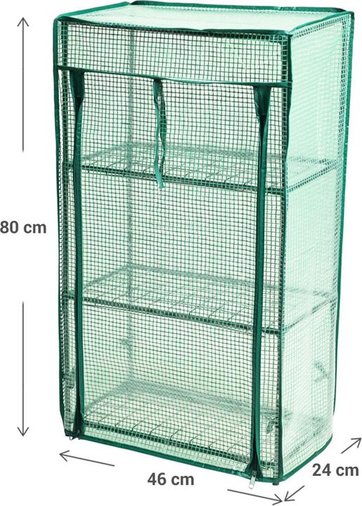 Produktbild ProGarden 2er-Set Mini Gewächshaus, 42 x 80 x 24 cm