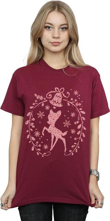 Produktbild Disney Bambi Christmas Wreath TShirt (S)