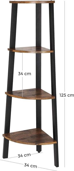 Actual product image Vasagle Dina (33.5 x 33.5 x 125 cm)