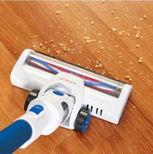 Actual product image Polti PBEU0118 FORZASPIRA SLIM SR90B PLUS Rechargeable electric vacuum, Blue/White