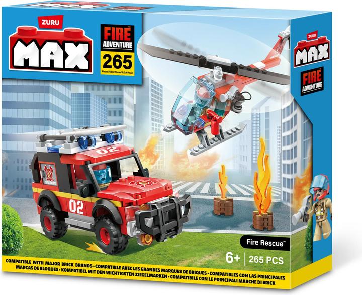 Zuru Max City 265-part fire engine