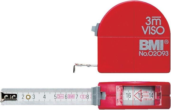 Immagine prodotto BMI Metro tascabile con finestra 3 m x 16 mm con bussola (M)