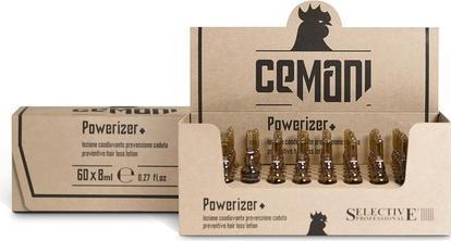 Actual product image Selective Professional Cemani Powerizer Lotion 60x8ml - Anti-Hair Loss Vials