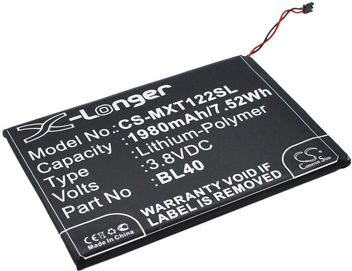 Produktbild NoName Battery for Motorola Moto E etc