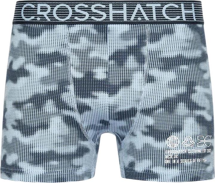 Actual product image Crosshatch Mens Guillemot Boxer Shorts (Pack of 3) (S)