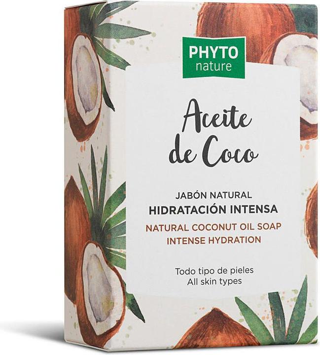 Produktbild Phyto Nature Natural Coconut Oil Soap Intense Hydration 120 g (Hartseife)