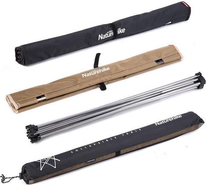 Actual product image Naturehike Stolik turystyczny lightweight folding table l nh20jj020-black