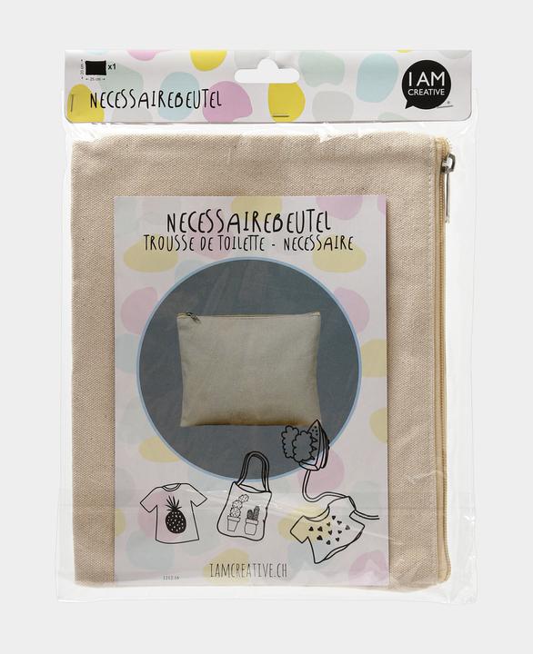 Actual product image I Am Creative Necessiare 25x20cm MAA1212.16 natural, cotton