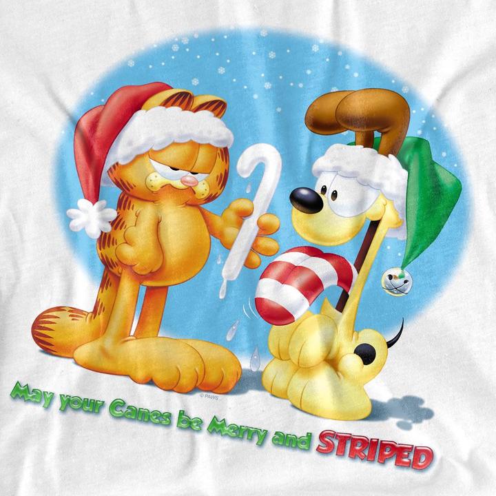 Immagine prodotto Garfield Merry And Striped Maglietta Adulto Unisex (XXL)