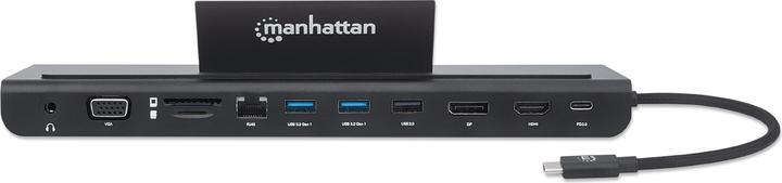 Produktbild Manhattan Triple-Monitor Dock (Docking Port, 11 Ports)