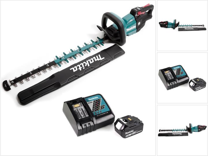 Produktbild Makita DUH 601 RG1 Akku Heckenschere 18V 60cm Brushless + 1x Akku 6,0Ah + Ladegerät (Akkuheckenschere)