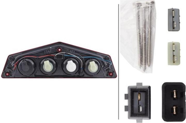 Actual product image Hella Rear light right with hybrid technology for HYMER