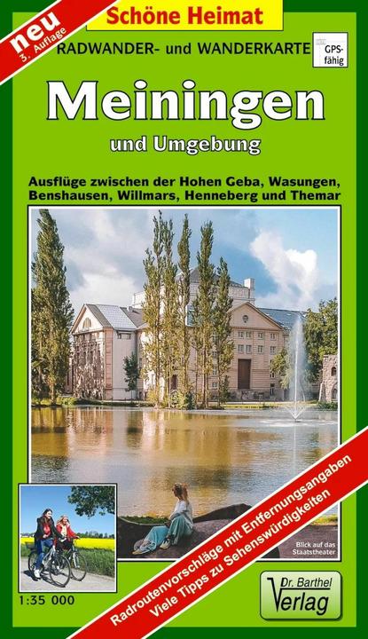 Immagine prodotto Mappe Dr Barthel. Meiningen e dintorni