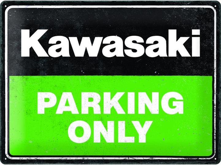 Produktbild Nostalgic-Art Merchandising Schild Kawasaki 30 cm x 40 cm, Metall (40 x 30 x 30 cm)