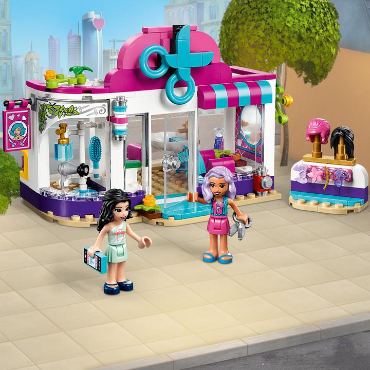 Actual product image LEGO Hairdresser's shop of Heartlake City (41391, LEGO Friends)
