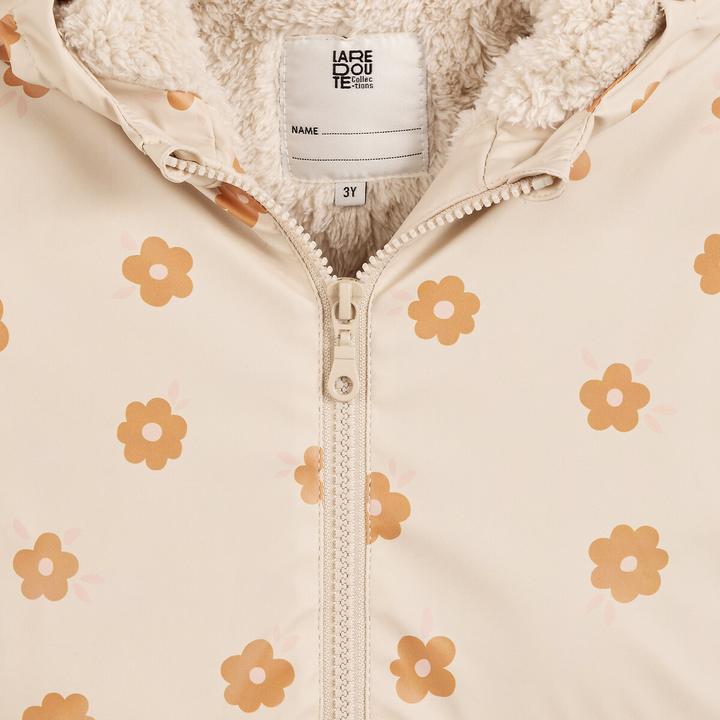 Produktbild La Redoute Collections Regenparka mit Kapuze & Plüschfutter (74, 80)