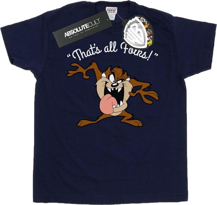 Looney Tunes Taz That's All Folks TShirt Jungen