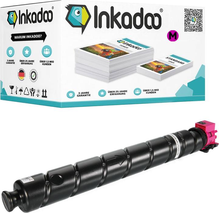 Actual product image Inkadoo Compatible with Utax CK-8514 toner cartridge (M)