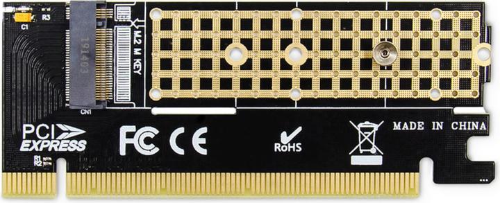 Image du produit Digitus M.2 Carte supplémentaire NVMe SSD PCI Express 3.0 (x16)