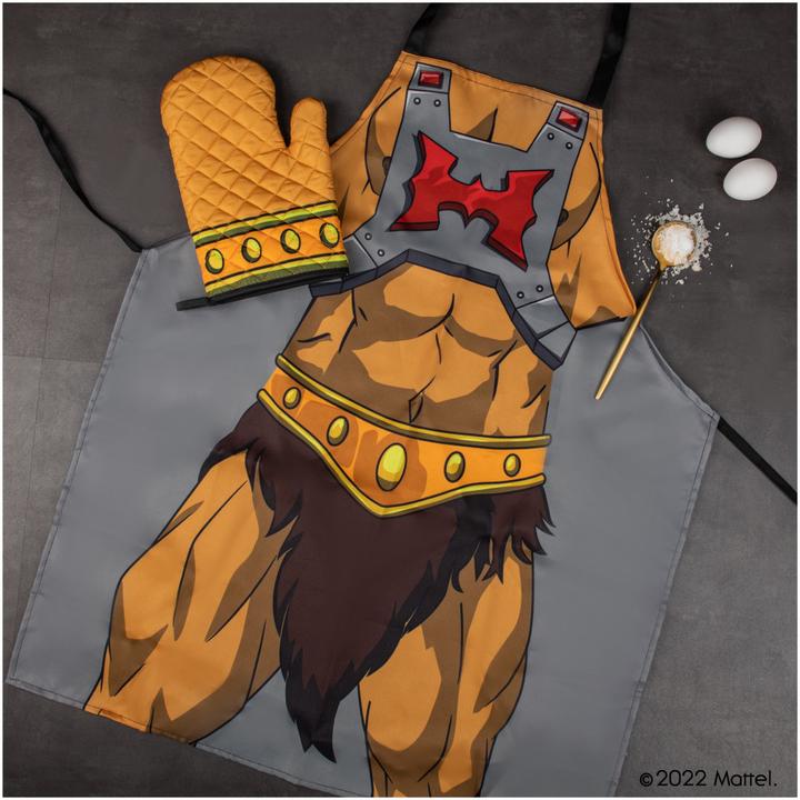 Actual product image Cinereplicas Masters of the Universe - He-Man Tablier de cuisine avec gant (One size)
