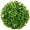 Produktbild Ibergarden runde Kugel 17cm grüne Blätter weisse Blüten