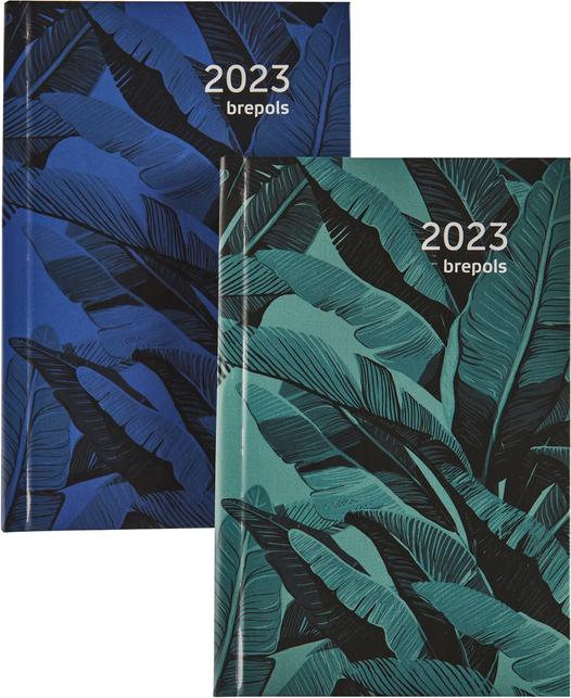 Immagine prodotto Brepols Agenda Floral & Leaves 2023 707759940 ass., 1W/2S, 10x15cm (10 x 15 cm, Tedesco, Inglese, Francese, Olandese)