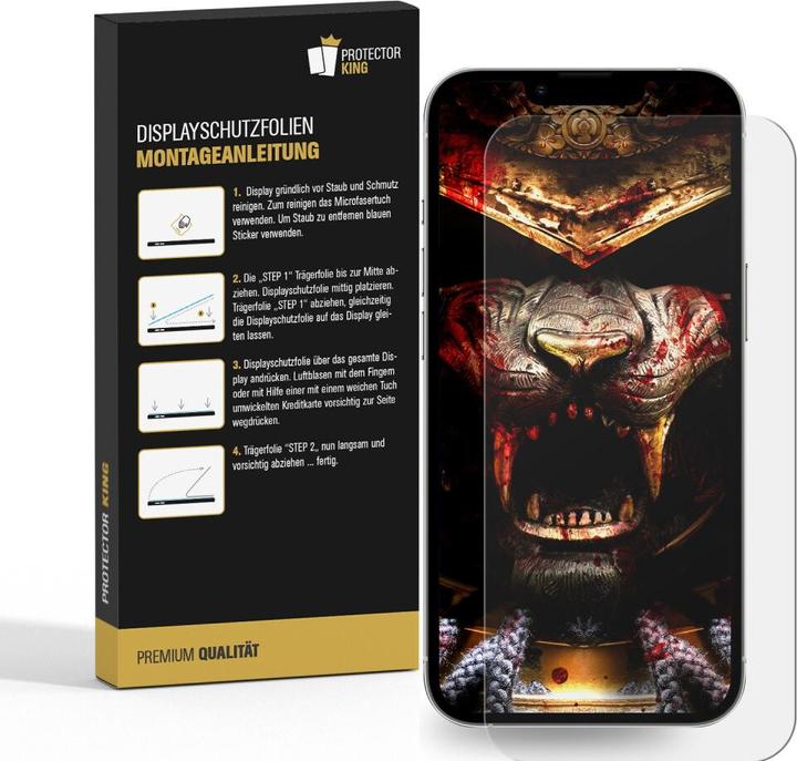 Produktbild Protectorking 4x 9H Panzerglas flexibel HD Klar (4 Stück, Apple iPhone 14 Pro Max)