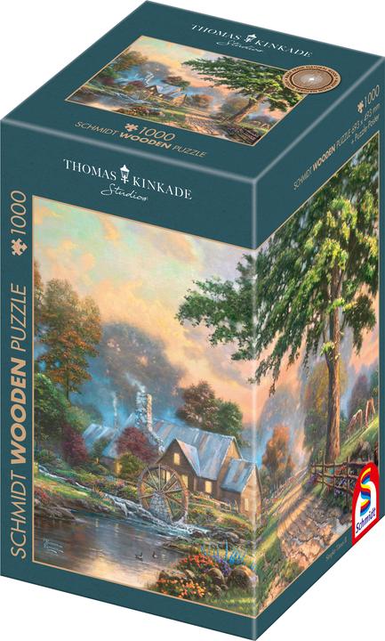 Actual product image Schmidt Spiele Wooden jigsaw puzzle, Simpler Times 1000 pieces (1000 pieces)