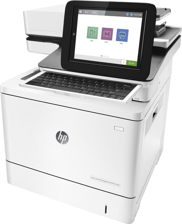 Produktbild HP Color LaserJet Managed Flow MFP E57540c Printer up to 40 ppm (Laser, Farbe)