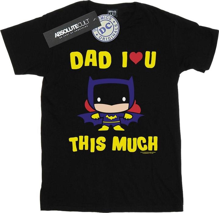 Immagine prodotto Batman Dad I Love You This Much Maglietta Ragazze (128)