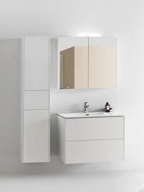 Produktbild Laufen Pro S Set Base 800, Waschtisch, 1 Hahnloch, Überlauf, inkl. Waschtischunterschrank, 2 Schubl