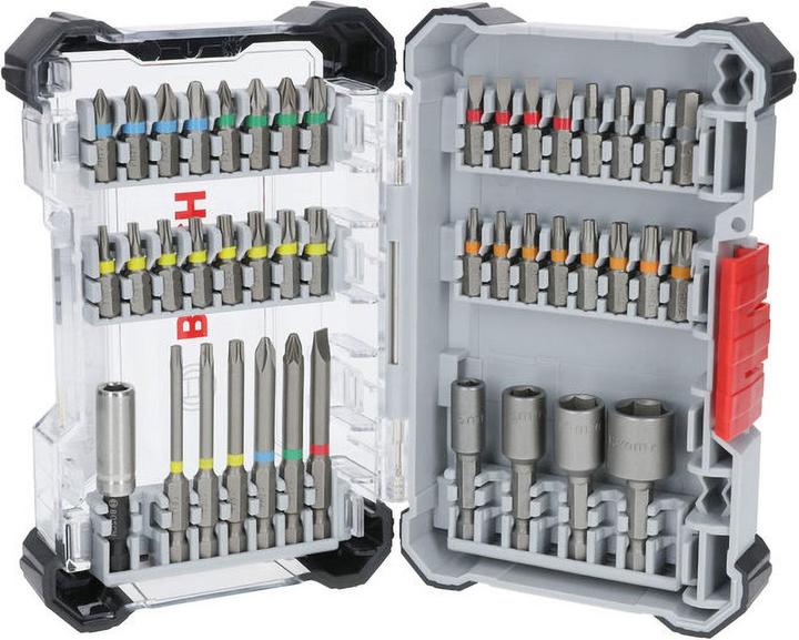 Bosch Professional Bit Set Extra Hard (PH1 / PH2 / PH3 / PZ1 / PZ2 / PZ3 / HEX3 / HEX4 / HEX5 / HEX6 / T10 / T15 / T20 / T25 / T27 / T30 / T40 / SL3 / SL4 / SL5 / SL6 / TH10 / TH15 / TH20 / TH25 / TH27 / TH30 / TH40)