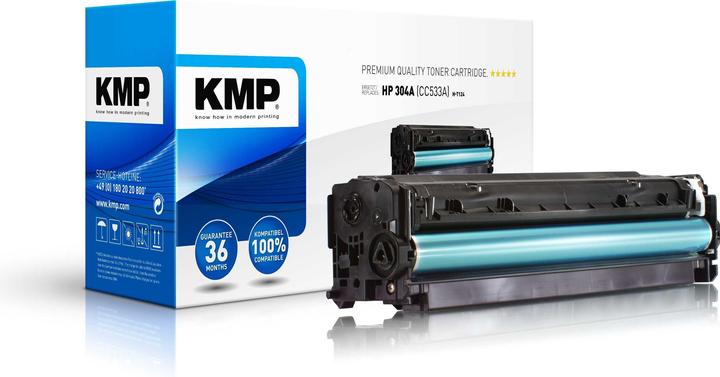 Produktbild KMP H-T125 Toner yellow kompatibel mit HP CC 532 A (Y)