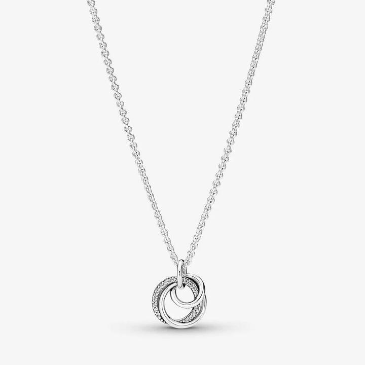 Immagine prodotto Pandora Collana Famiglia per sempre (Argento 925, 60 cm)