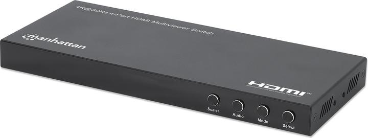 Immagine prodotto Manhattan Switch multiviewer HDMI 4K@30Hz a 4 porte