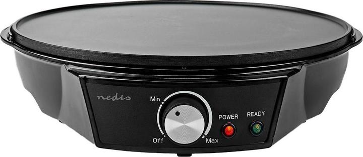 Actual product image Nedis Crepe Maker | Diameter: 300 mm | 1200 W | Non-stick coating | Temperature settings