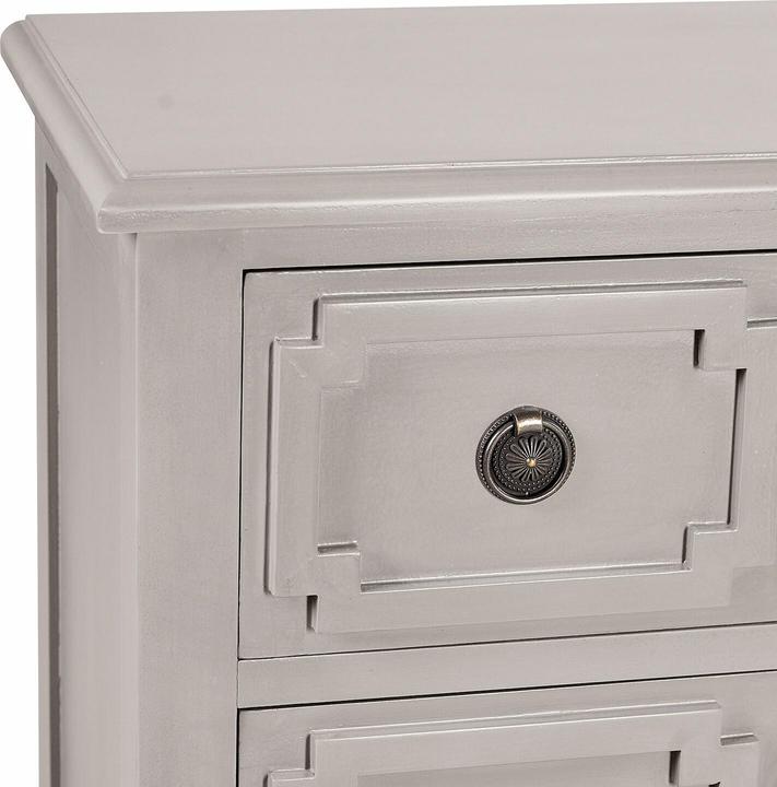 Produktbild Loberon Kommode Bethonvilliers grau/braun (80 x 90 x 40 cm)