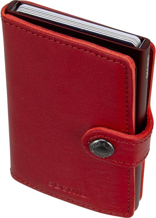 Image du produit Secrid Mini portefeuille végétal tanné Rosso-Bordeaux